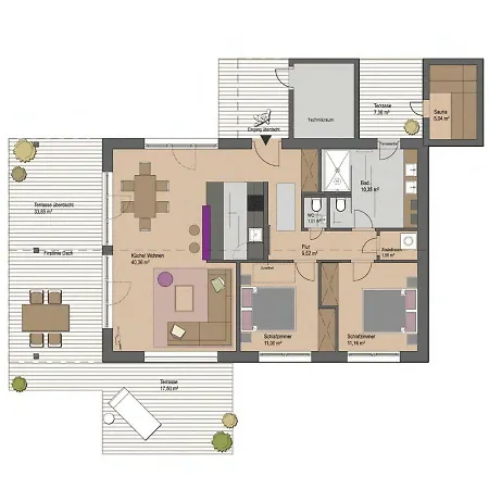 בית נופש Gud Jard Nr 31 - Design-ferienhaus Mit Exklusiver Ausstattung